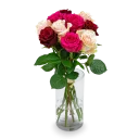 Kytice růžových růží